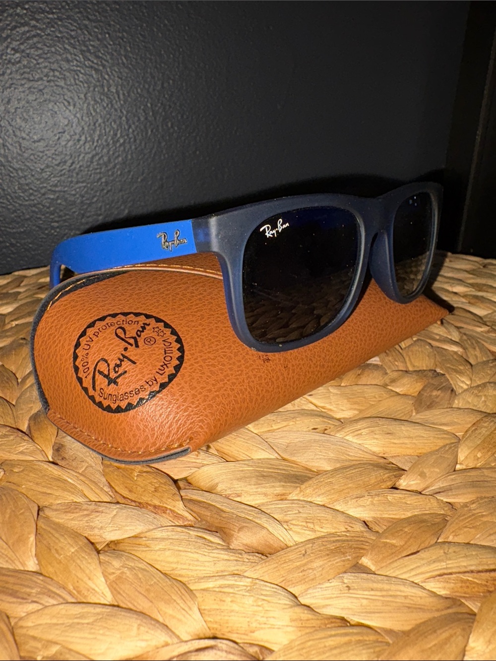 Ray-Ban Blue Matte  Sunglasses kids